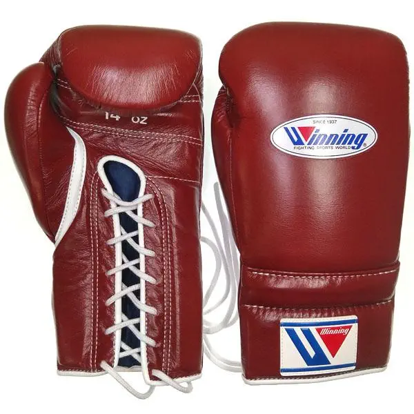 値下↘デス。14オンスのWinning赤です！安心BIGグローブ！ 値下↘デス