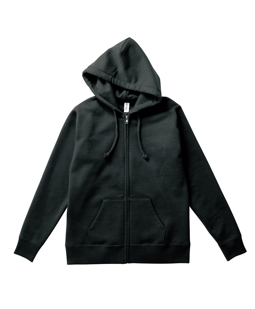 TRUSS(トラス)】ヘビーウエイトジップパーカ｜無地メンズパーカー激安