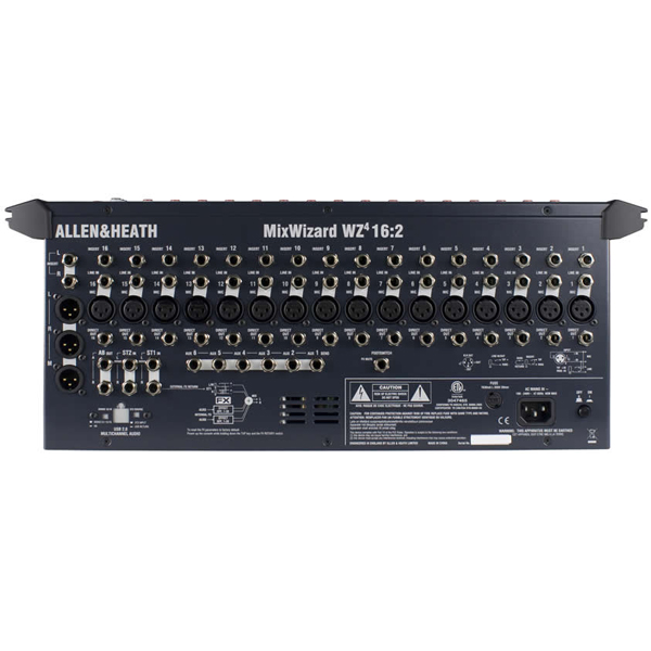 音質も最高峰のAllen&HeathのPAミキサー、MIXWIZARD WZ4 16:2が登場！！