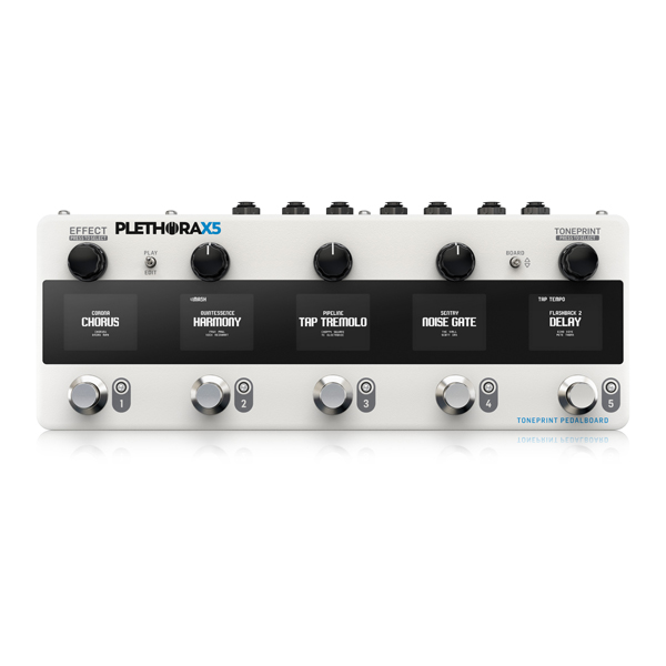 TC ElectronicのマルチエフェクターPLETHORA X5をご紹介いたします。