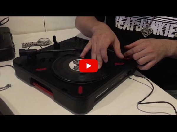 Numark/ポータブルターンテーブル/PT01SCRATCH -DJ機材アナログ