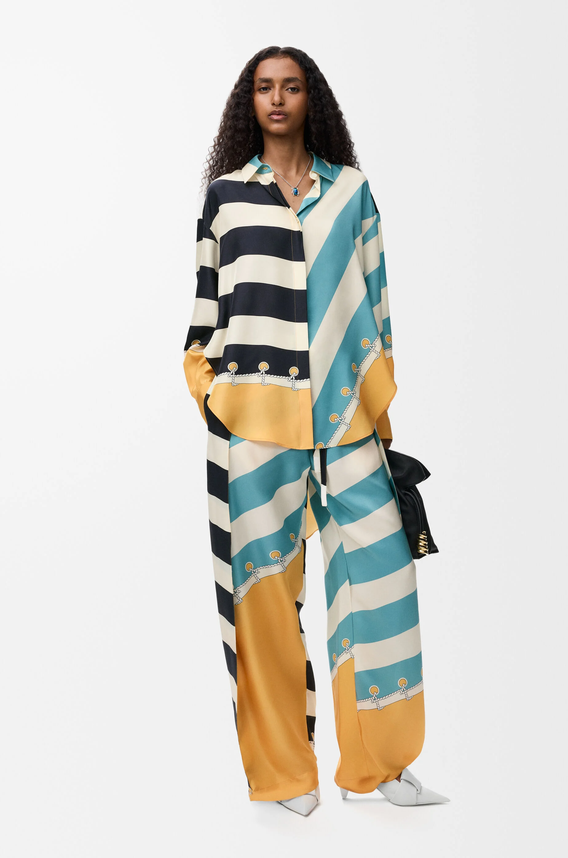 シャツ（シルク） オレンジ - LOEWE Japan official website