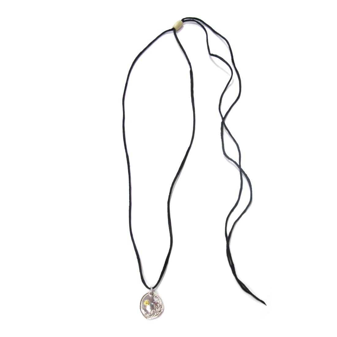 STUDIO T&Y - KARAKUSA Top M with Gold Point S (SILVER) / 24金S