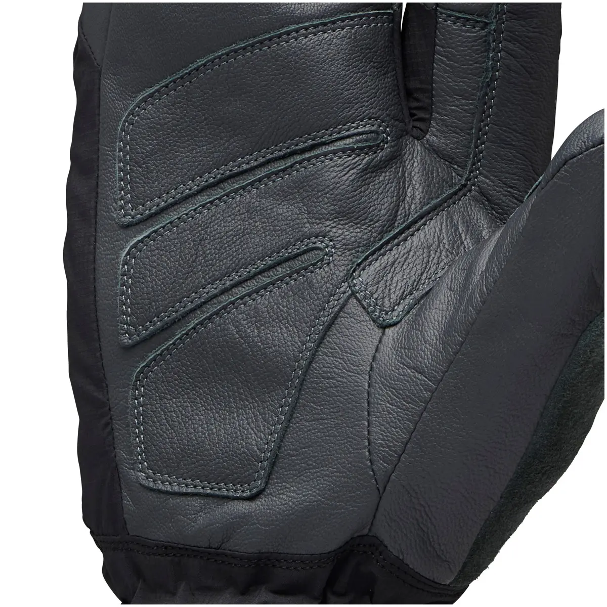 アルパイン3フィンガーミット(S ブラック/カーボン): ブラック