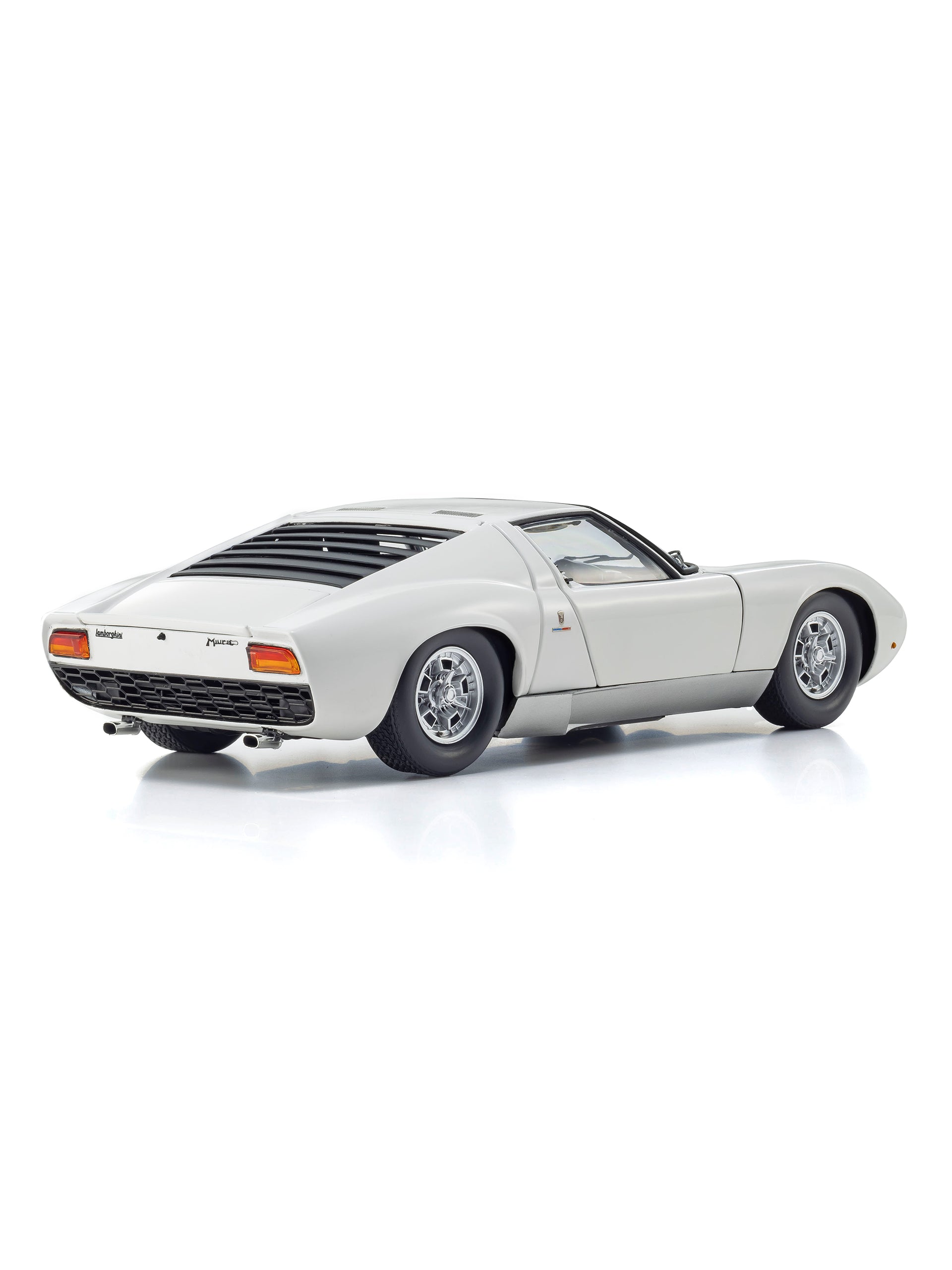 Lamborghini Miura P 400 1/18 ホワイト/シルバー | Lamborghini Store