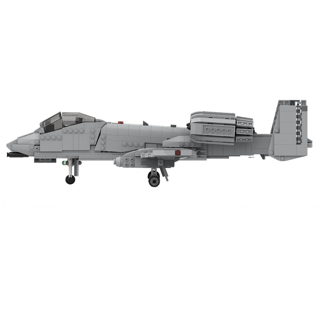 MOC-46317 A-10 Thunderbolt II Military Model(1224PCS) | Letbricks