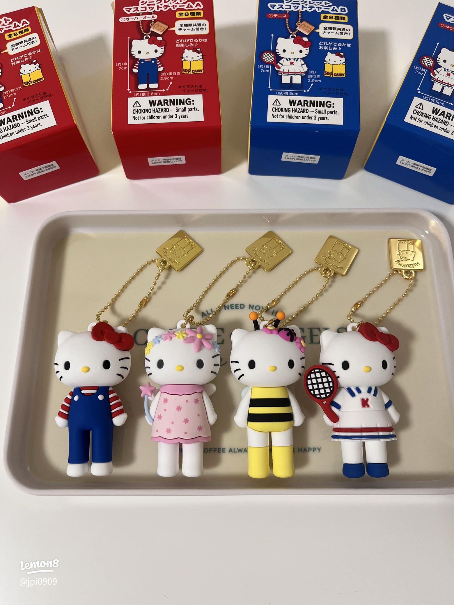 ハローキティ展の可愛いシークレットマスコットチャームが到着！