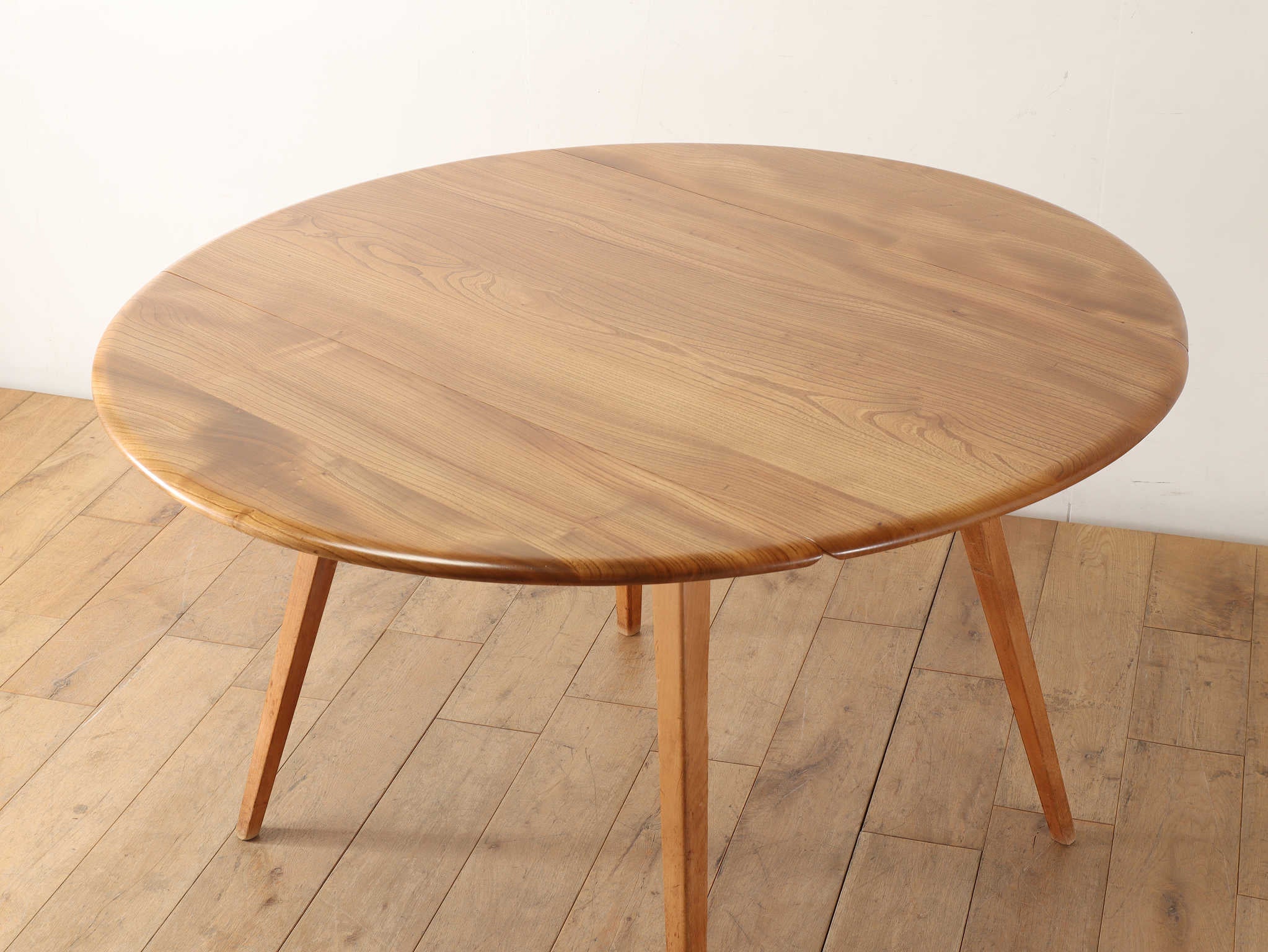 ERCOL ドロップリーフテーブル オーバル | ロイズ・アンティークス