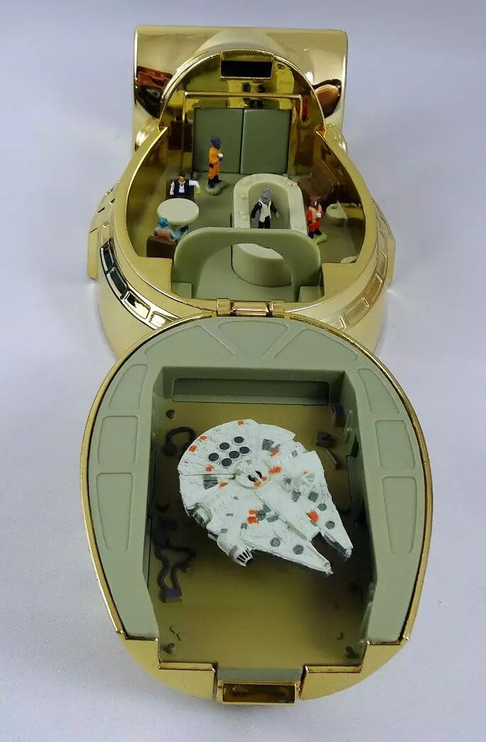 Star Wars - Galoob Micro Machines - C-3PO / Mos Eisley Cantina