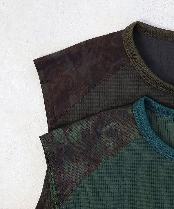 リョウゲン/RYOGEN DEAD LEAF FRENCH SLEEVE TEE（全2色）[トップス