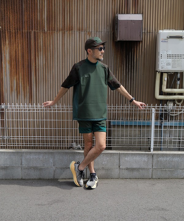 リョウゲン/RYOGEN DEAD LEAF MOCK NECK H/S TEE（全3色