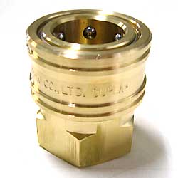 日東工器 TSPカプラ（おねじ取付け用）TSF型ソケット BRASS - 機械工具
