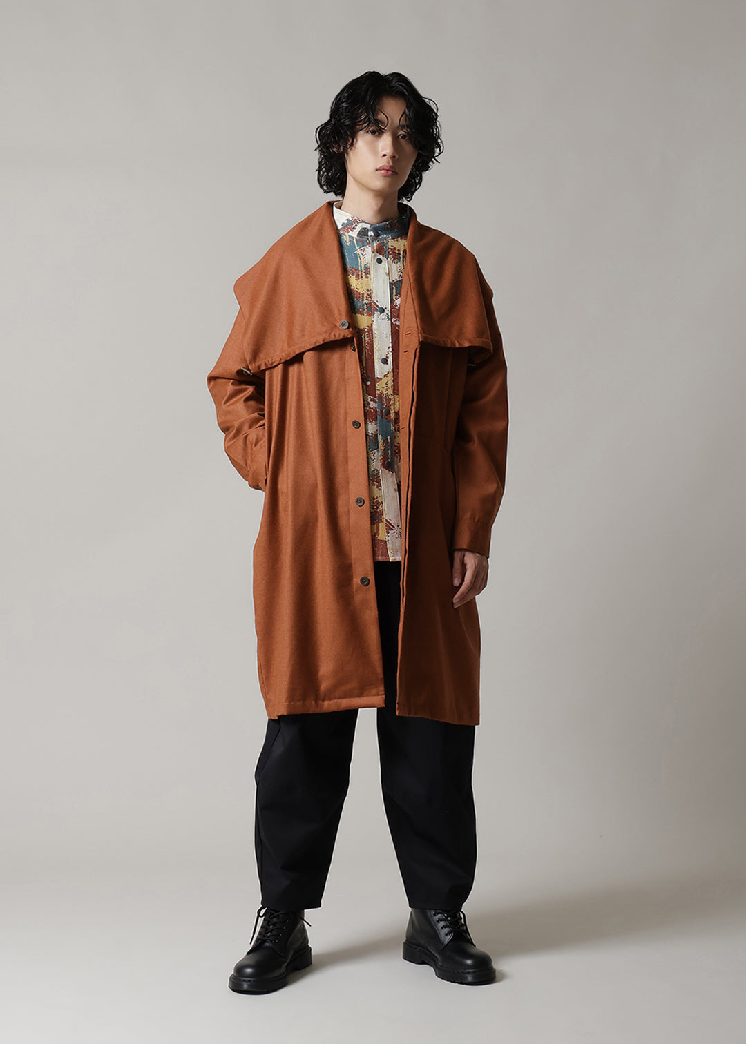 Nomad Big Collar Coat Ornello – マザーハウス 公式サイト