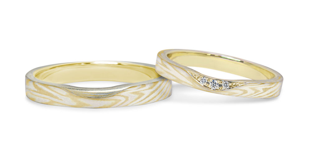 イエローゴールドで作る結婚指輪（マリッジリング） | 結婚指輪・婚約