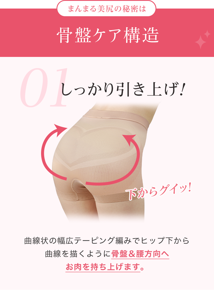 公式]ショーツガードル 3me（スリーミー）ヒップアップ骨盤ショーツ