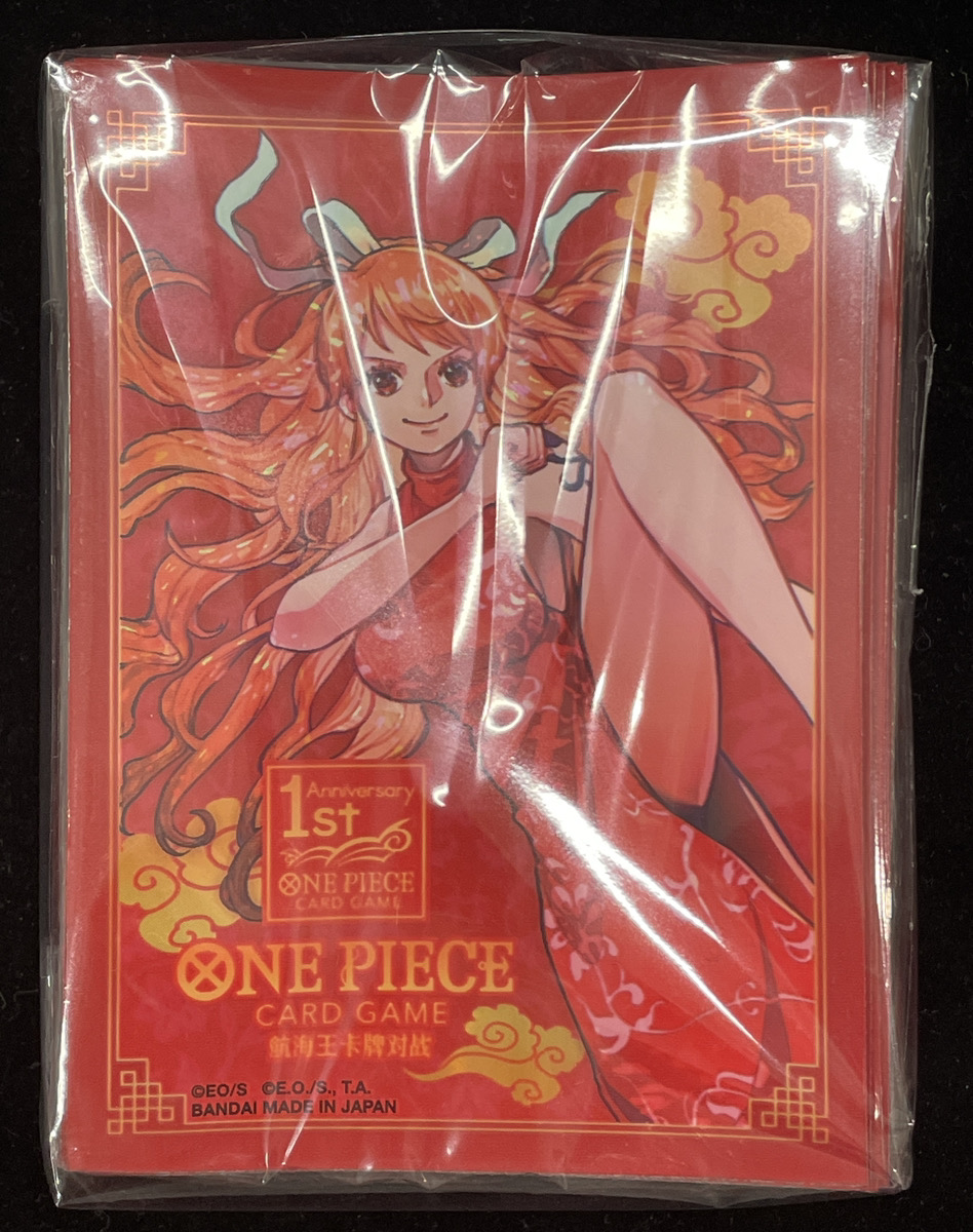 ワンピースカード ナミ中国 スリーブ ケース アクリルスタンド