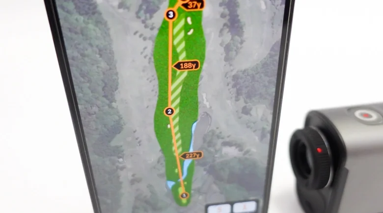 GOLFBUDDY aim L20レビュー】ショット記録まで出来るレーザー距離計