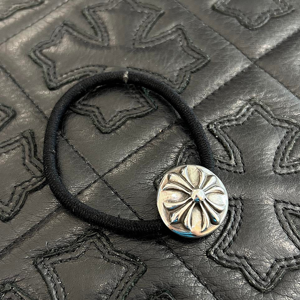 CHROME HEARTS CROSS BALL HAIR BAND クロムハーツ クロスボール ヘア