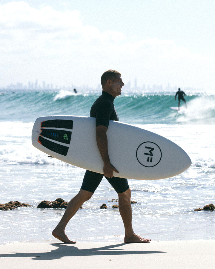 LITTLE MARLEY EPOXY LAM - WHITE FCSII – MICK FANNING SOFTBOARDS AUS