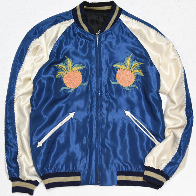 テーラー東洋スカジャン【HAWAII×ROARING TIGER】リバーシブルサテン