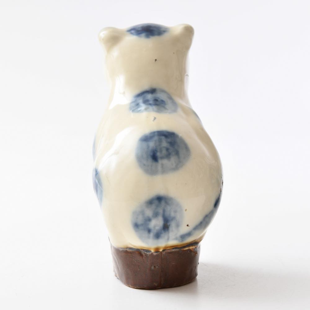 中国 磁州窯 青花 猫 ｜ みんげい おくむら （日本と世界の民芸）