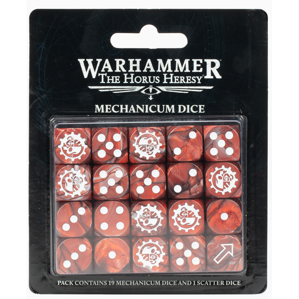 Horus Heresy: Mechanicum Dice (20) | Tabletop Miniatures