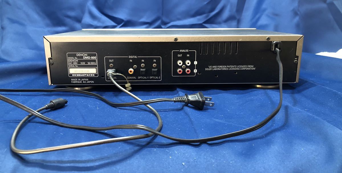 Denon DMD-800 [MiniDisc Wiki]