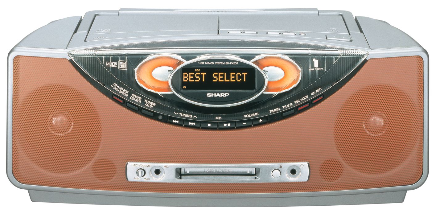 Sharp SD-FX200 [MiniDisc Wiki]