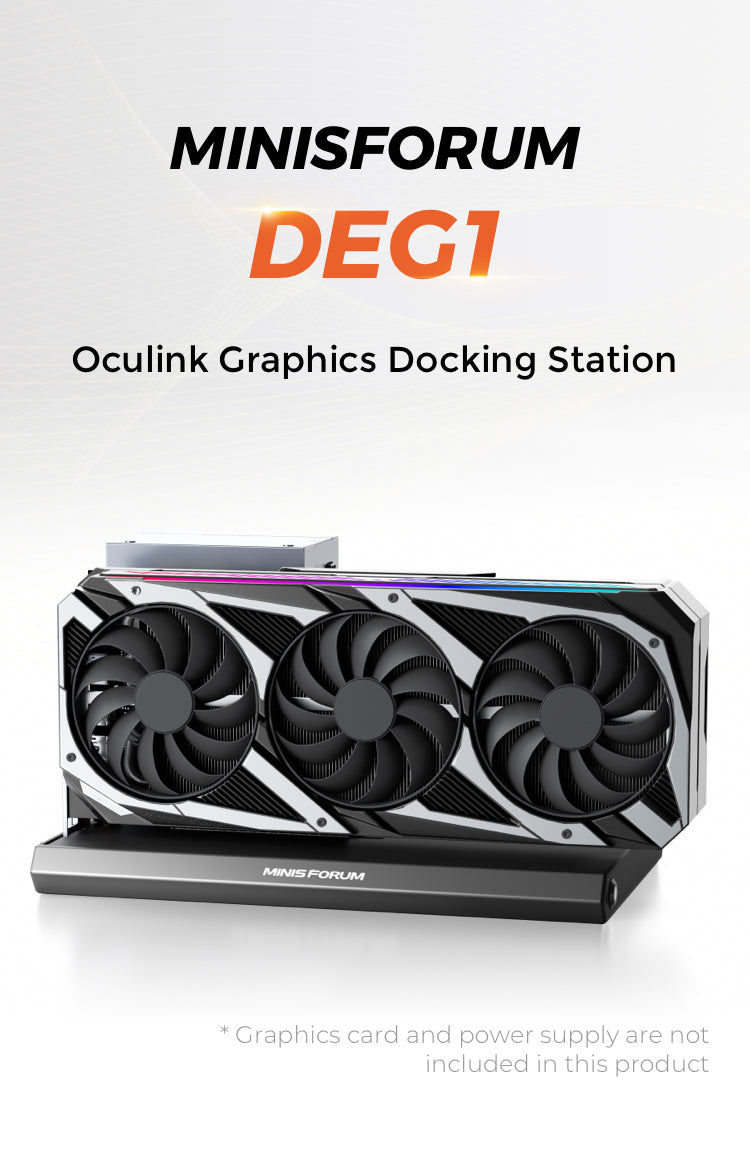 Minisforum DEG1 eGPU Dock station