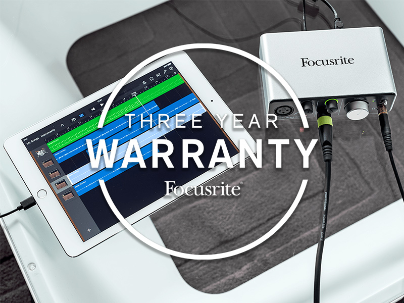 Focusrite(フォーカスライト) iTrack Solo Lightning | Rock oN Line