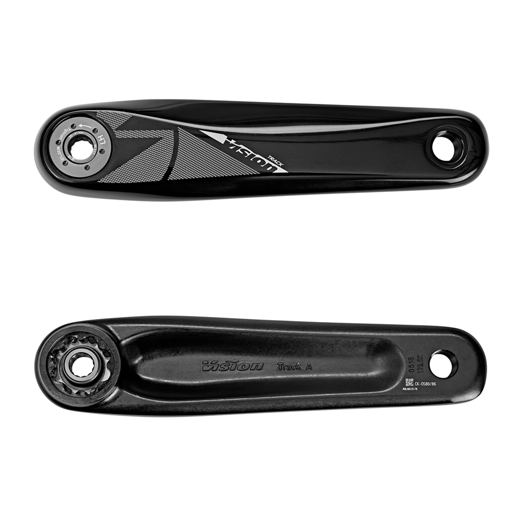 Vision Track crankset - Hollow tech disc track design - on sale now !!