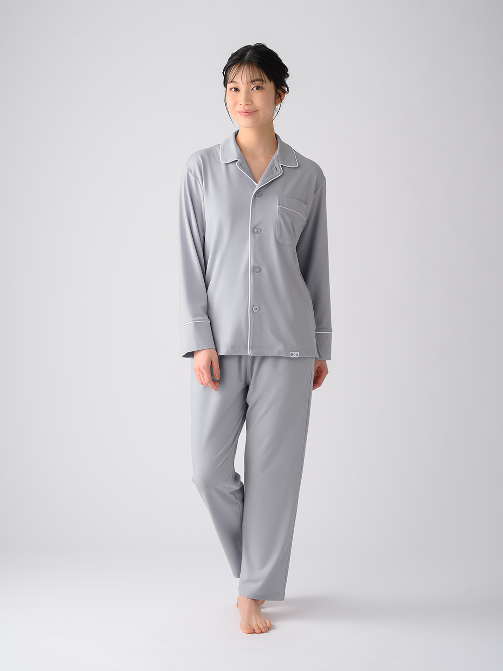 ReD（レッド）リカバリーウェア スリープ パジャマトップス長袖