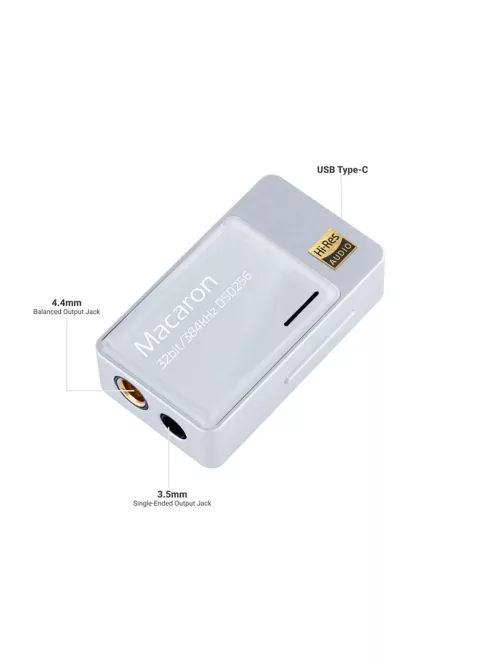 IBASSO JR MACARON - Portable DAC and Headphone Amplifier 32b