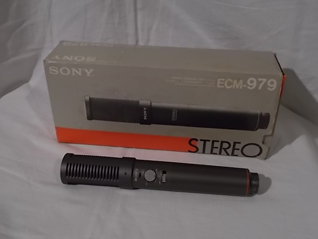 SONY ECM-979 electret stereo microphone -sold/ご成約済- | 中古