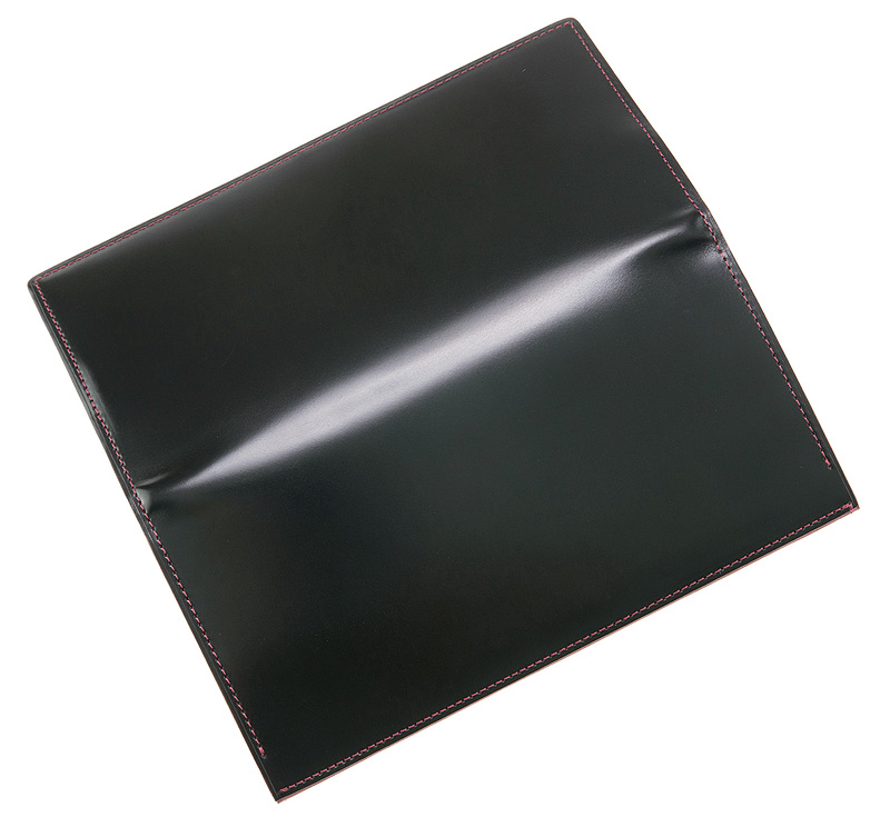 キプリス】長財布(小銭入れ付きササマチ束入)□オイルシェルコードバン