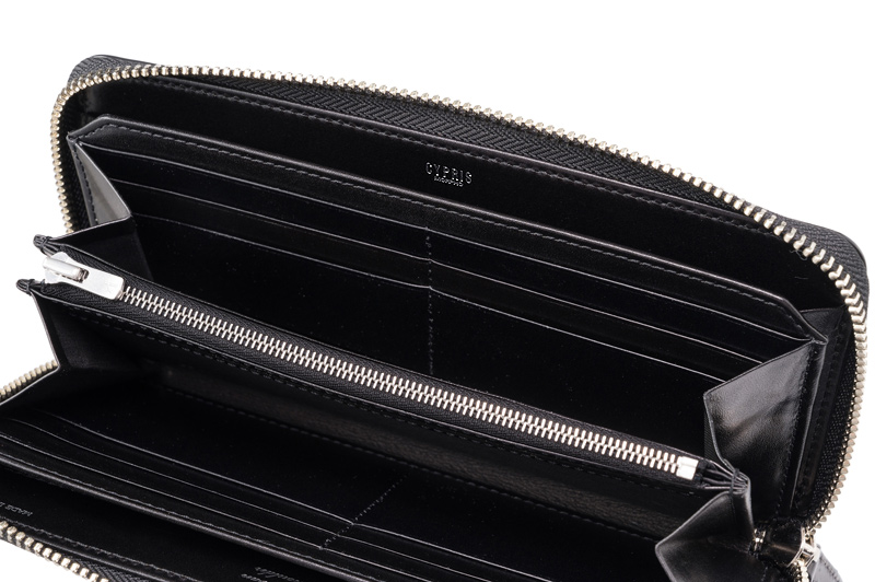 キプリス】長財布(ラウンドファスナー束入)□オイルシェルコードバン