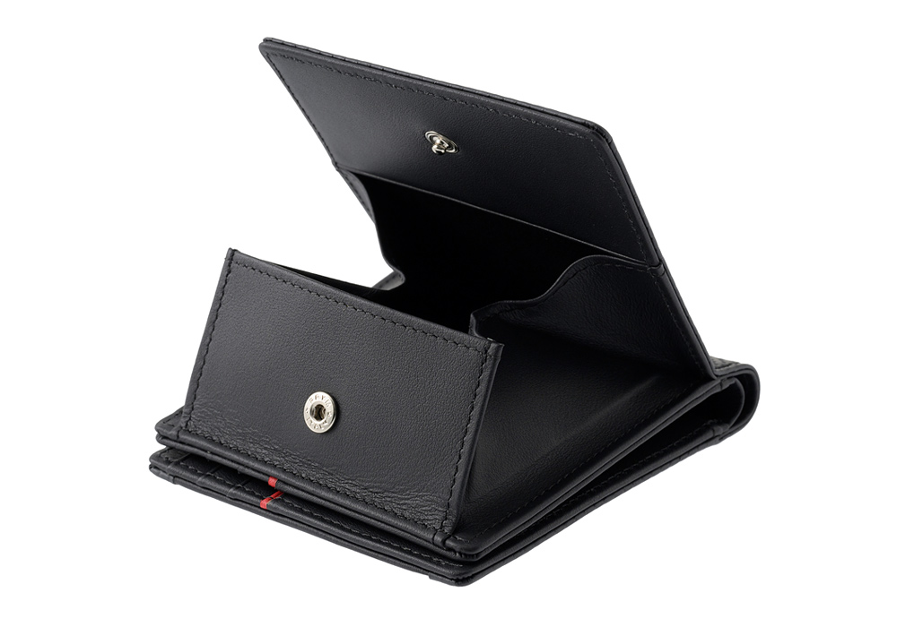 ノイインテレッセ×HRC】二つ折り財布(外BOX小銭入れ付き札入)□BR -