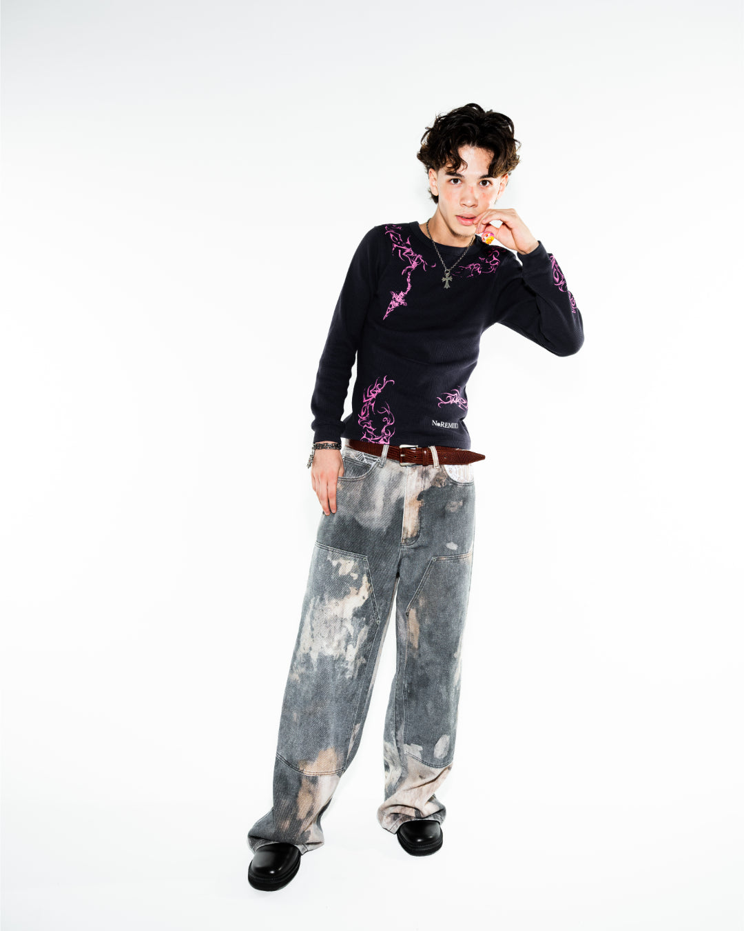 THERMAL L/S TEE – BLACK – NOREMID