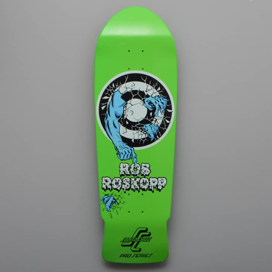 Santa Cruz Skateboards Rob Roskopp Target 2 Reissue Fluorescent