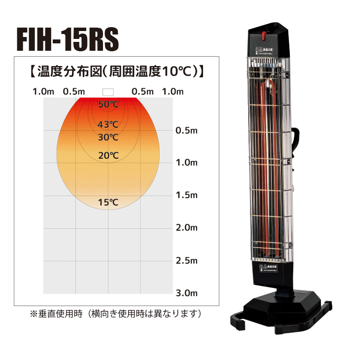 電気ヒーター Mina カーボンヒーター距離ピタセンサー遠赤電気ストーブKKH-0954