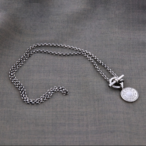 HERMES エルメス セリエ ネックレス ユーズド 中古(シルバー): VINTAGE