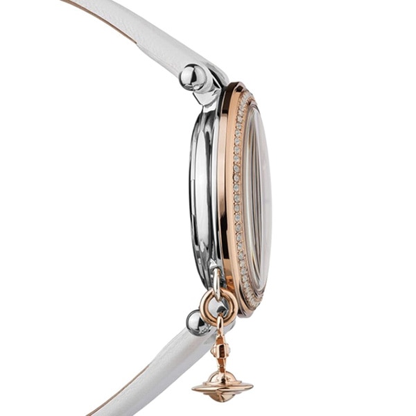 Vivienne Westwood オーブ VV006RSWH クリスタルベゼル クォーツ