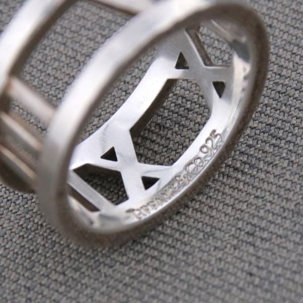 Tiffany&Co. ティファニー アトラス オープン リング 中古 レディース