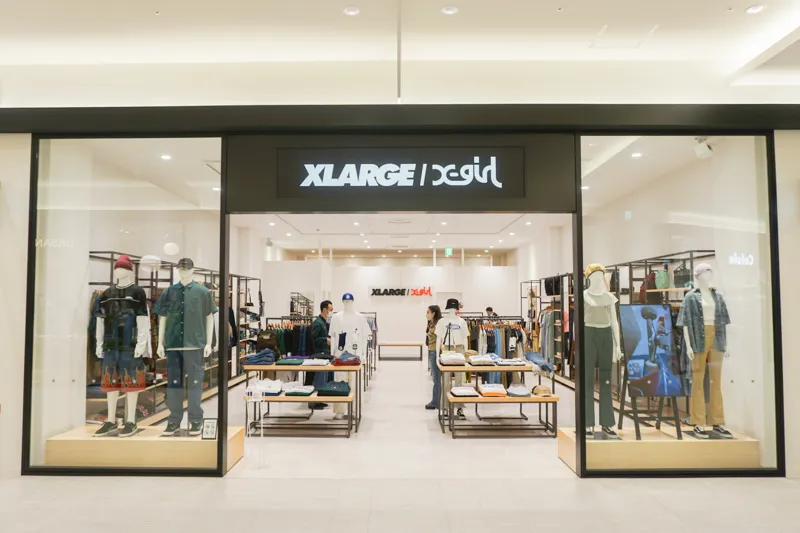 三井アウトレットパーク大阪門真の｢XLARGE/X-girl｣が休業してる。3月20