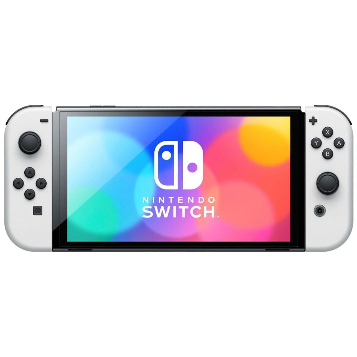 Nintendo Switch (OLED) with White Joy-Con