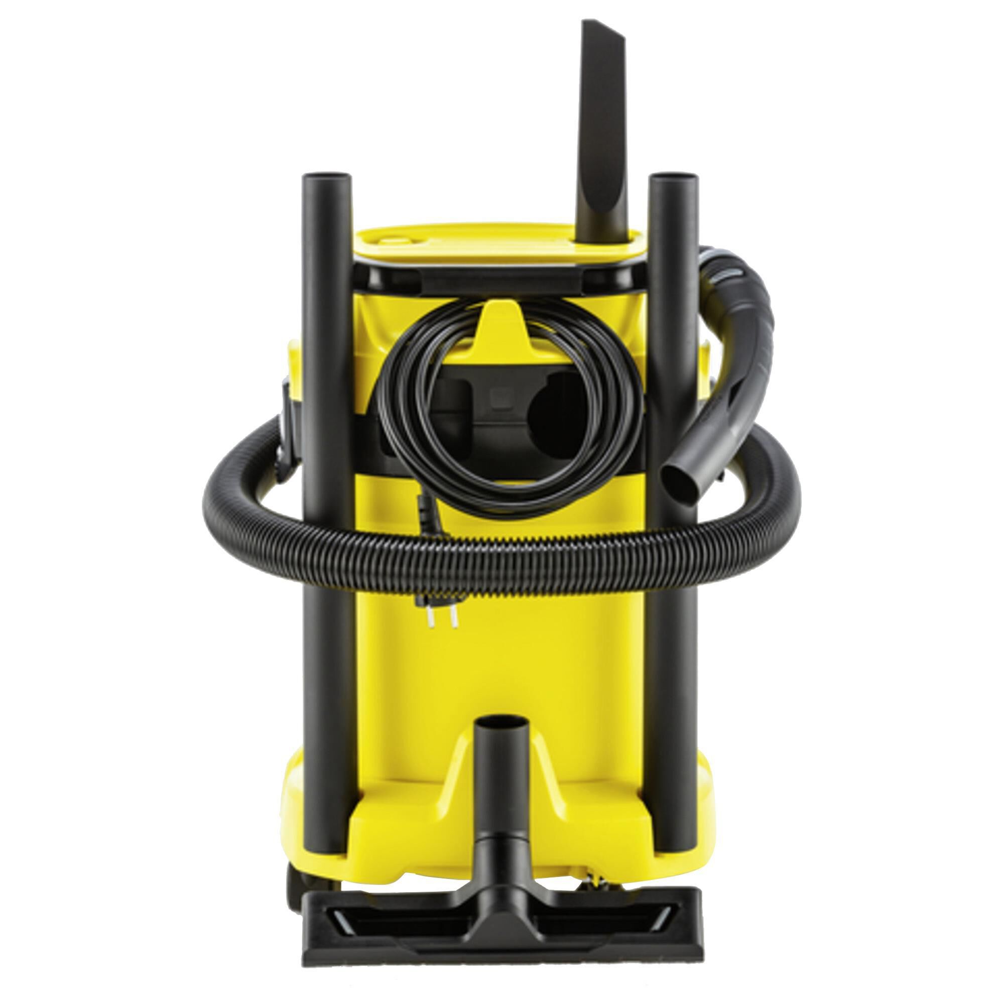 Karcher WD 3 Wet and Dry Vacuum with 4.5 Gallon Tank in Yellow