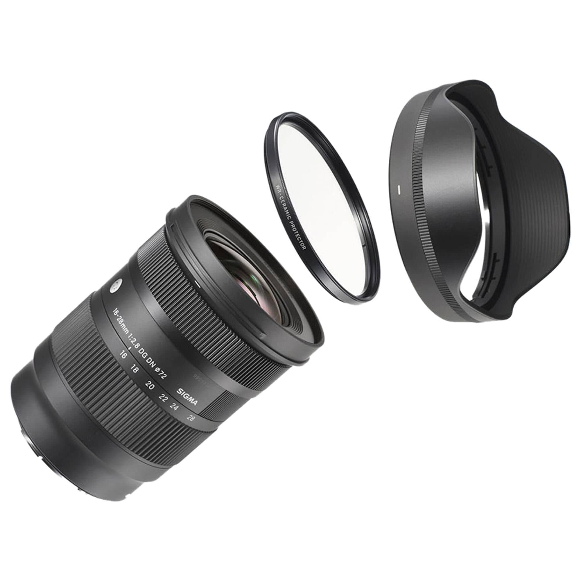 Sigma 16-28mm F2.8 DG DN for L Mount/ Sony E in Black