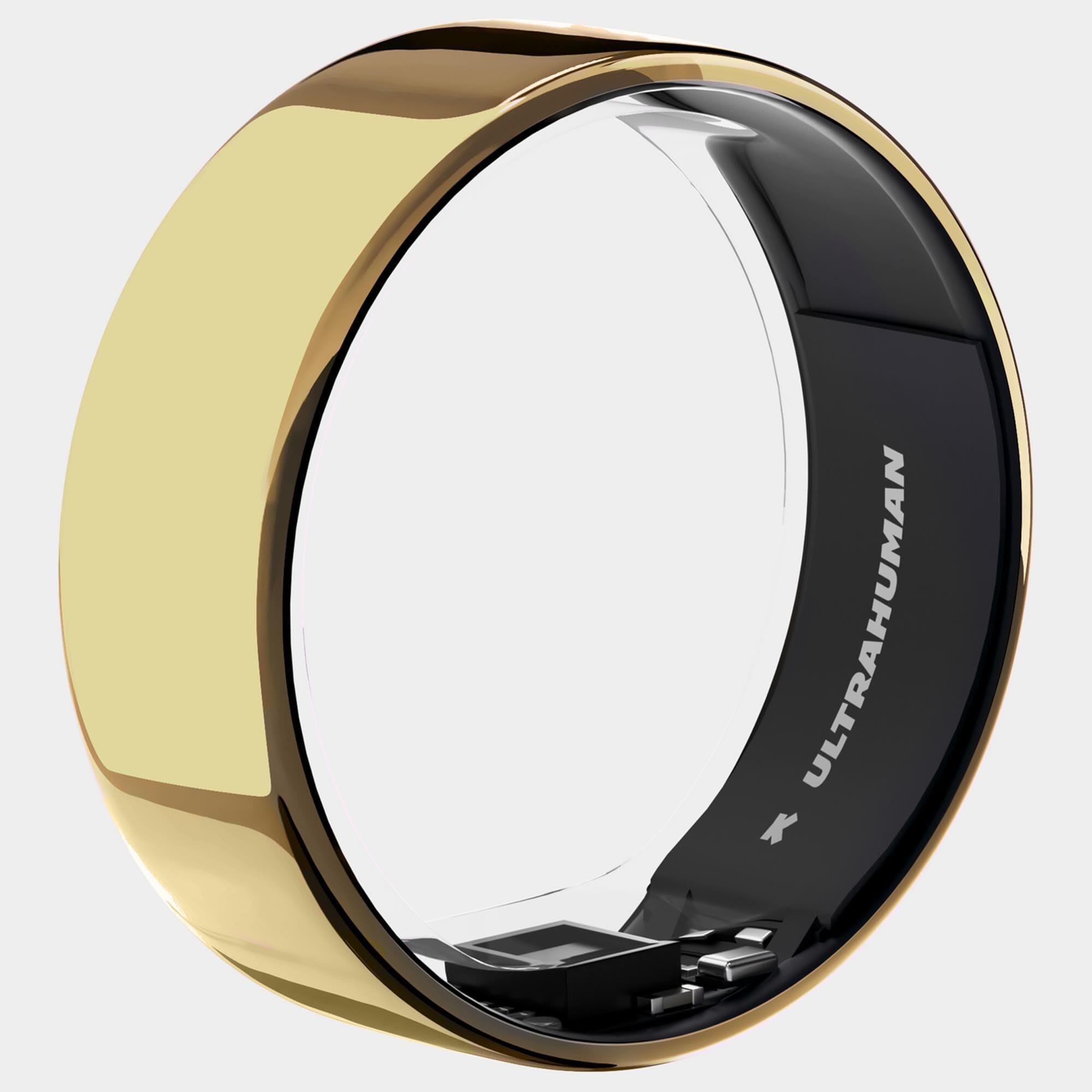 Ultrahuman Ring Air Size 7 Activity Tracker in Bionic Gold