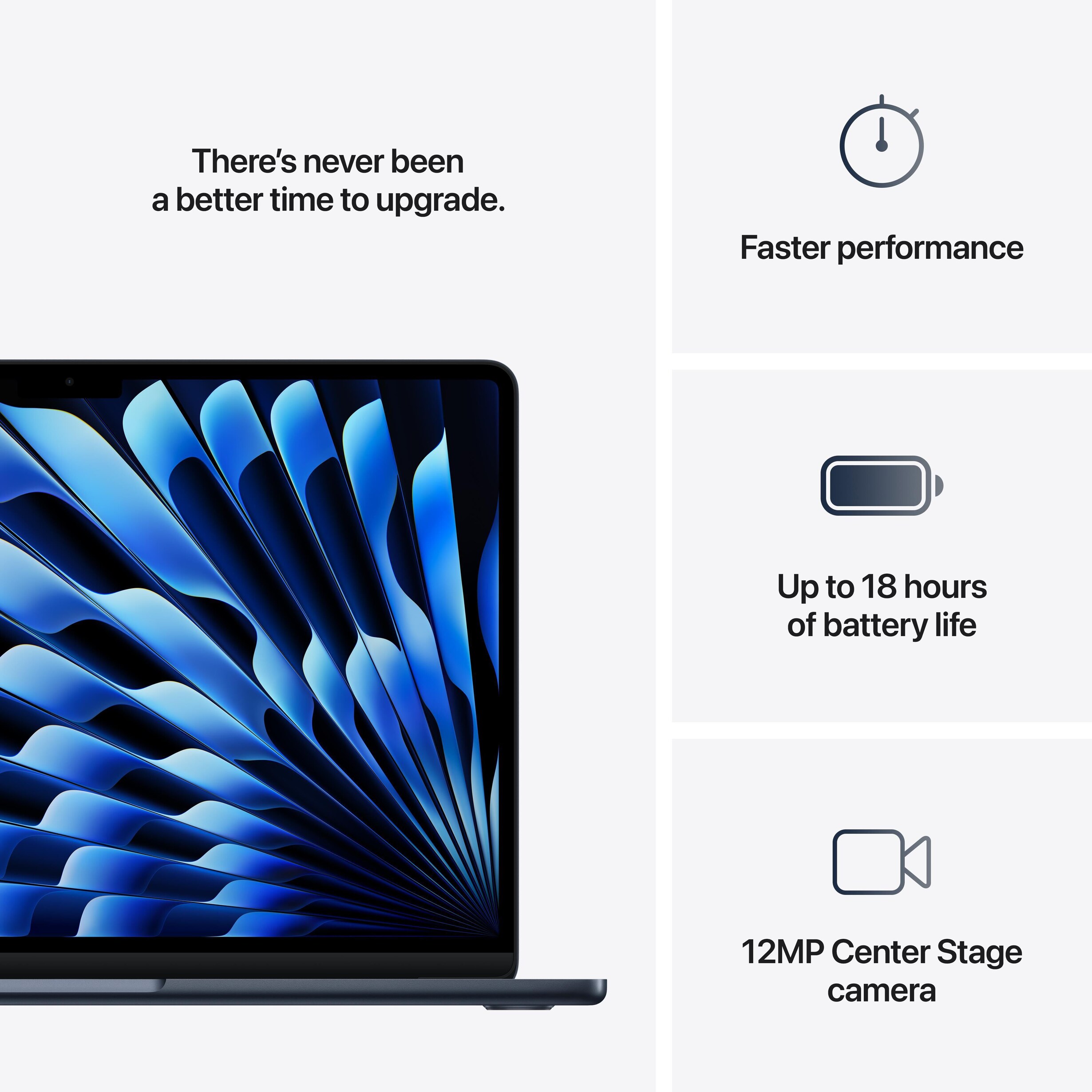 Apple MacBook Air 13-inch Laptop M4 chip - 10 Core CPU - 8 Core