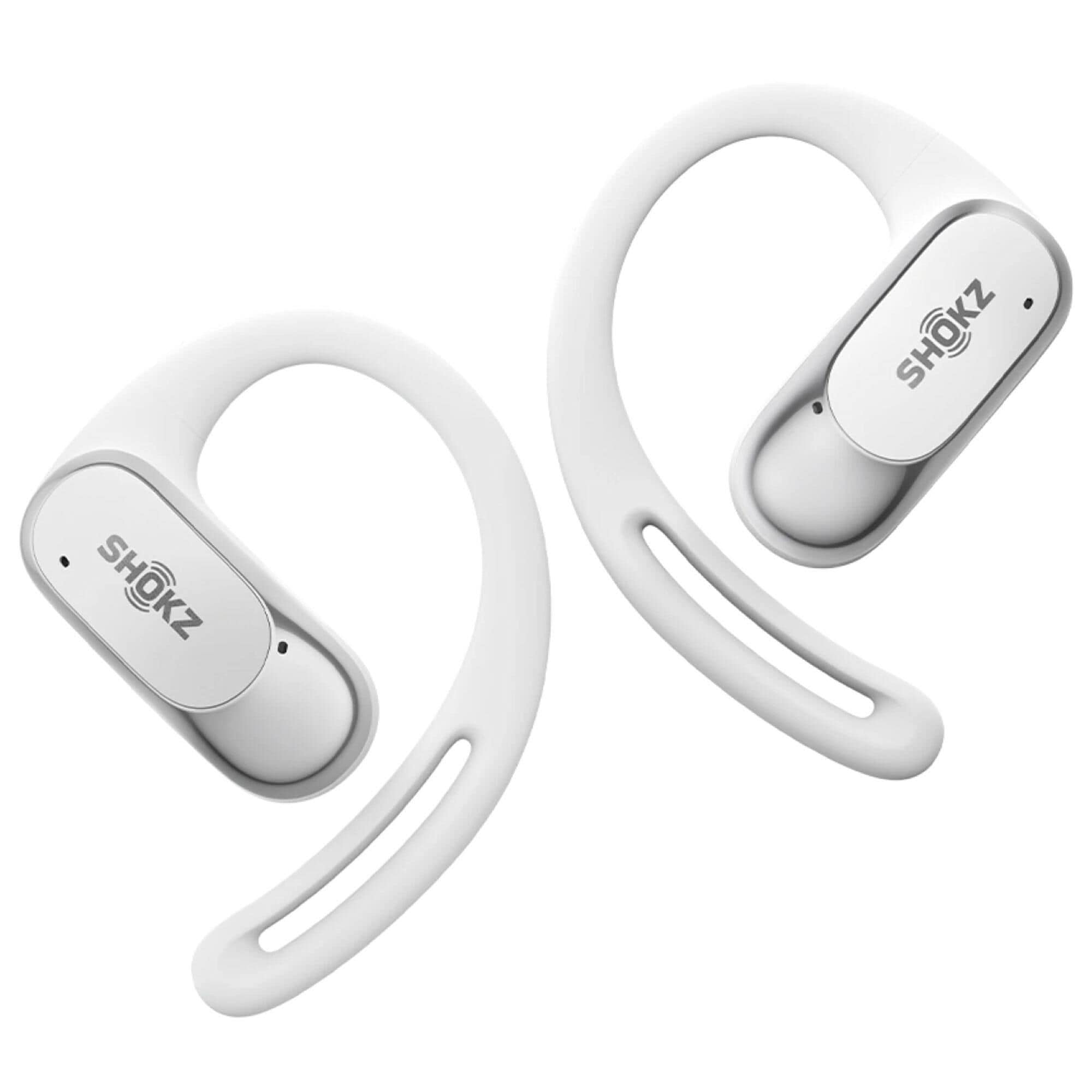 Shokz OpenFit Air Open-Ear True Wireless Earbuds in White